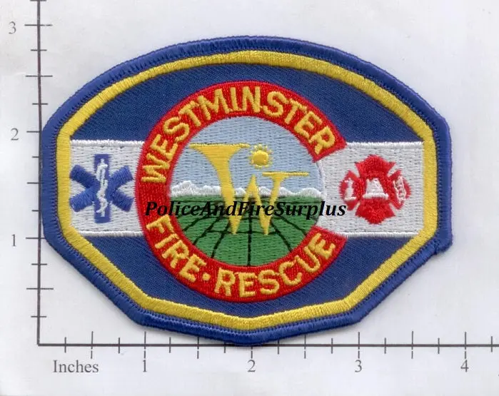 Colorado - Westminster Fire Rescue Patch 1