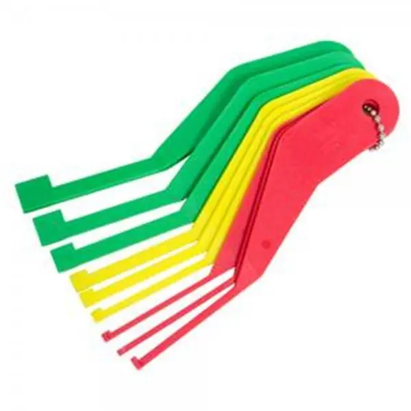 Combination Brake Lining Thickness Gauge Set - Lisle 81850 1