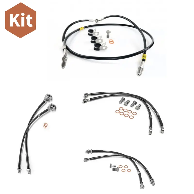 Complete Stainless Brake Kit (Late Mini) 1