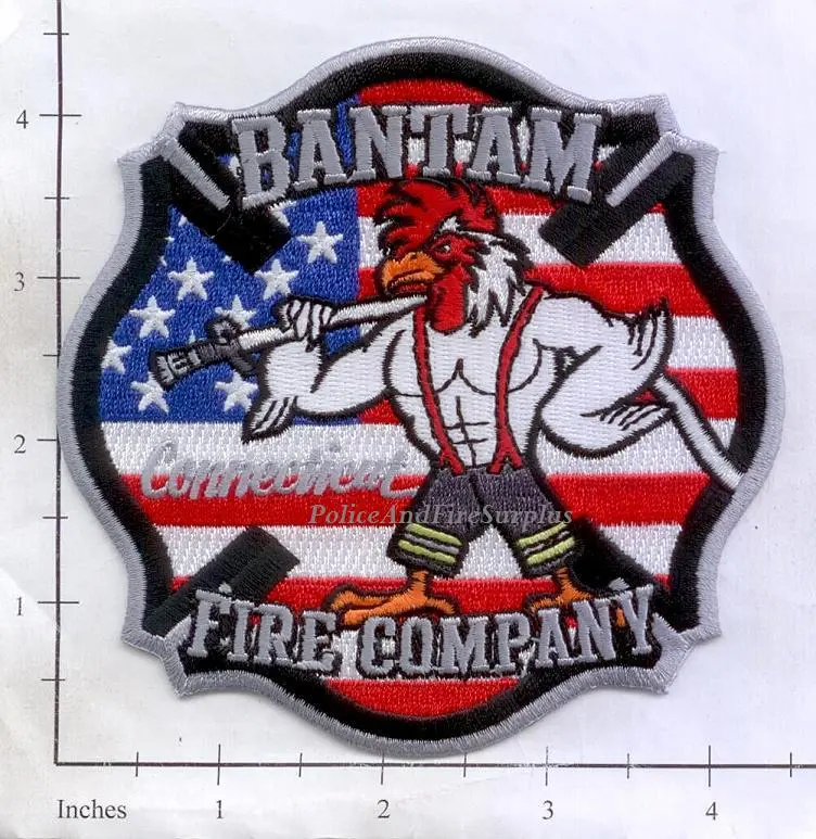 Connecticut - Bantam Fire Company Fire Dept Patch 1