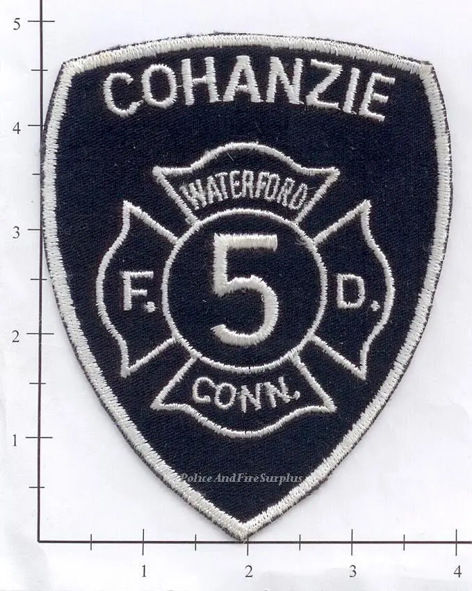 Connecticut - Cohanzie Fire Company 5 Patch 1
