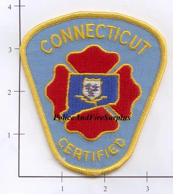 Connecticut - Connecticut Certified Fire Dept Patch 1