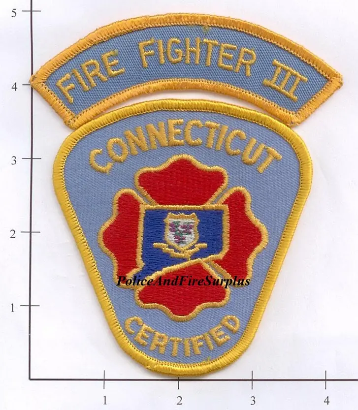Connecticut - Connecticut Certified Fire Fighter Iii Patch 1