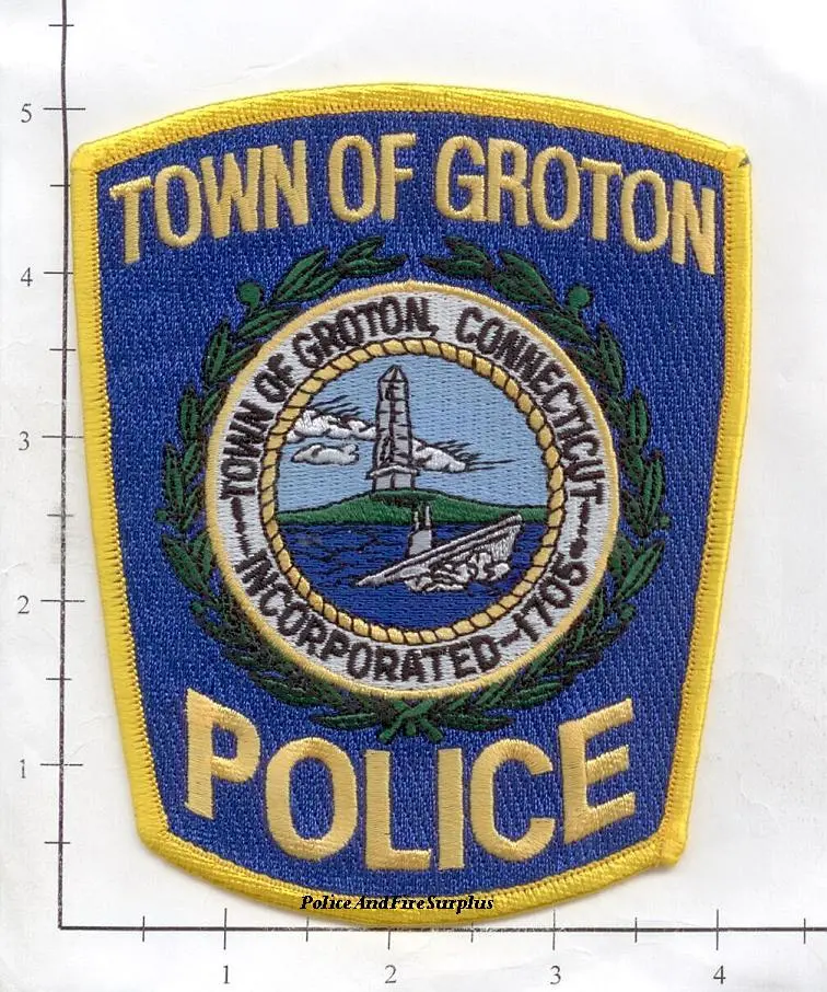 Connecticut - Groton Police Dept Patch 1