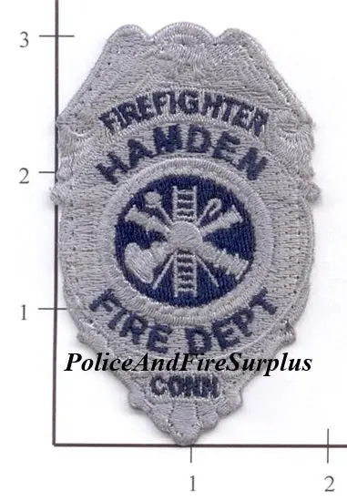 Connecticut - Hamden Fire Dept Firefighter Patch 1
