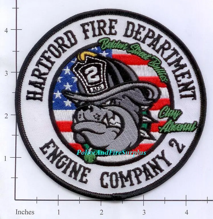 Connecticut - Hartford Engine  2 Fire Dept Patch V3 1