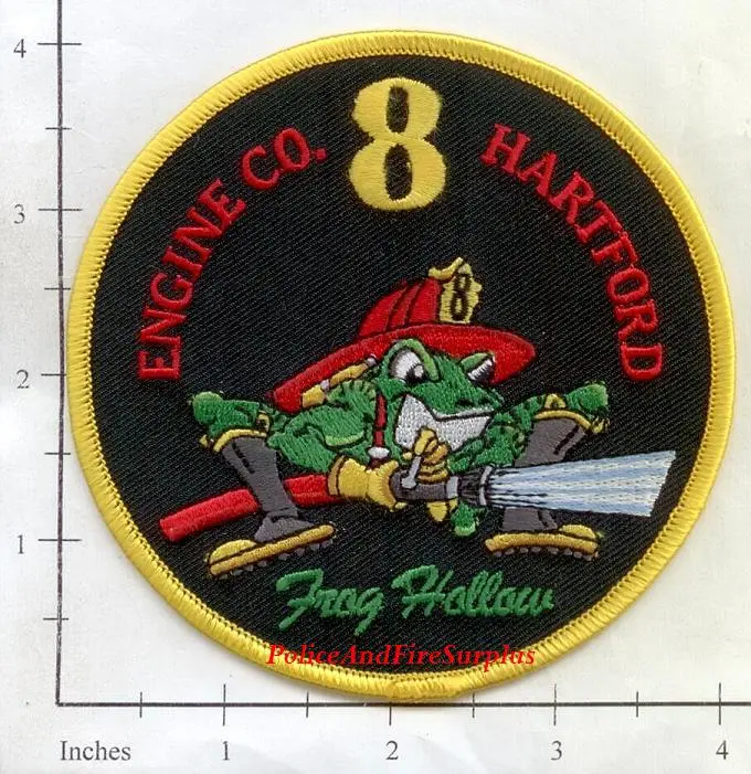 Connecticut - Hartford Engine  8 Fire Dept Patch V1 1