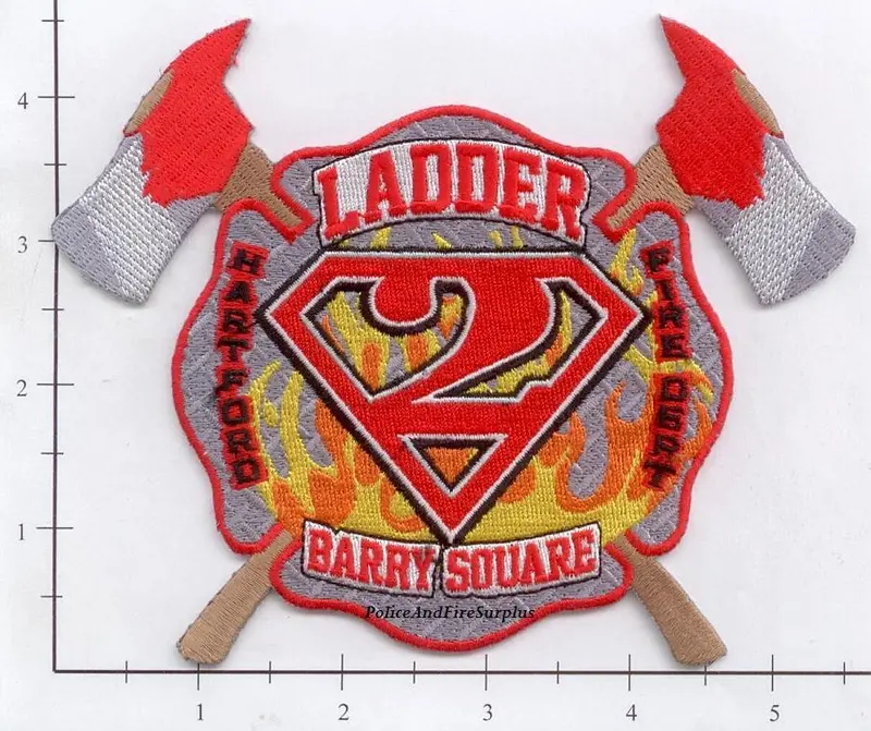 Connecticut - Hartford Ladder  2 Fire Dept Patch 1