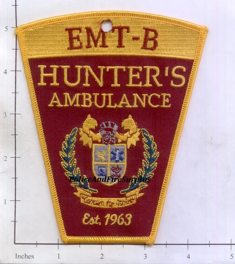 Connecticut - Hunter's Ambulance Emt B Patch V1 1