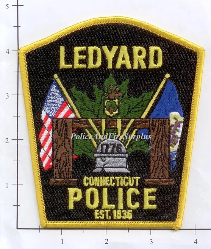 Connecticut - Leyyard Police Dept Patch 1