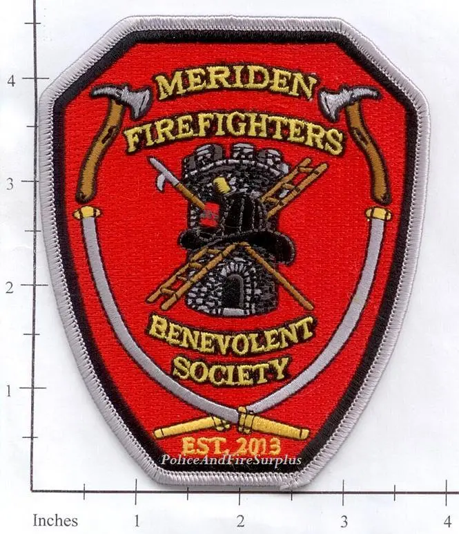 Connecticut - Meriden Ff Benevolent Society Fire Patch V1 1