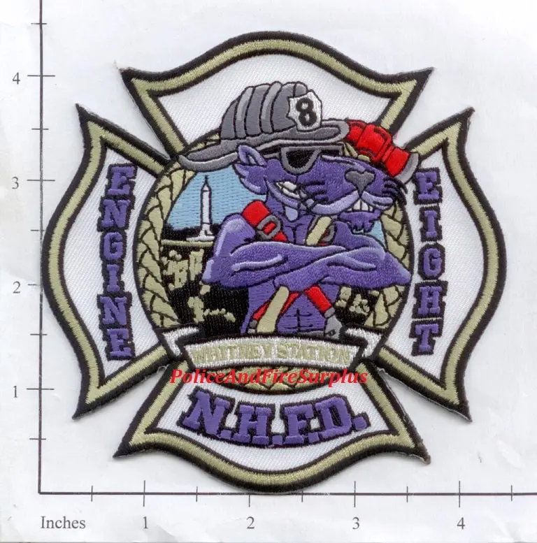 Connecticut - New Haven Engine 8 Fire Dept Patch 1