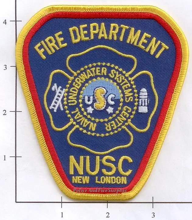 Connecticut - New London Naval Underwater Systems Center Fire Dept Patch 1