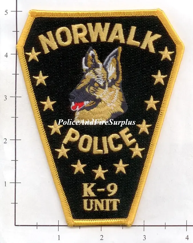 Connecticut - Norwalk Police Dept K-9 Patch 1