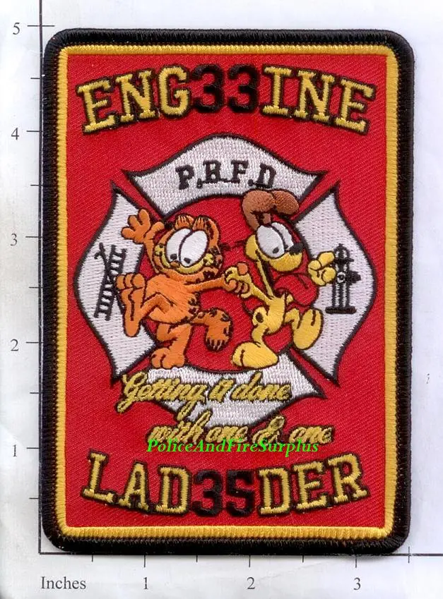 Connecticut - Poquonnock Bridge Engine33 Ladder 35 Fire Dept Patch 1
