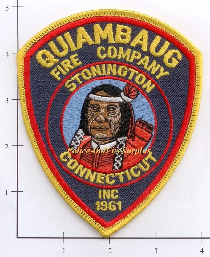 Connecticut - Quiambaug Fire Company Patch 1