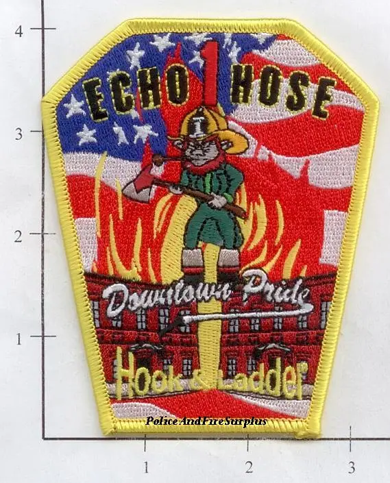 Connecticut - Shelton Echo Hose 1 Fire Dept Patch 1