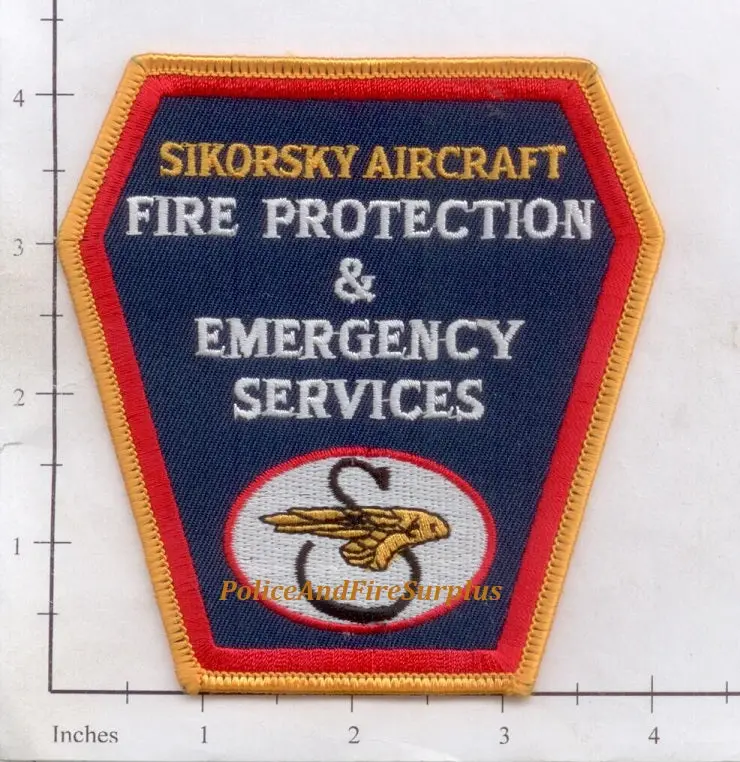 Connecticut - Sikorsky Aircraft Fire And Protection Services Patch 1