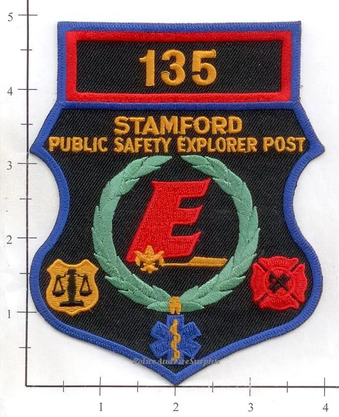 Connecticut - Stamford Public Safety Explorer Post 135 Patch 1