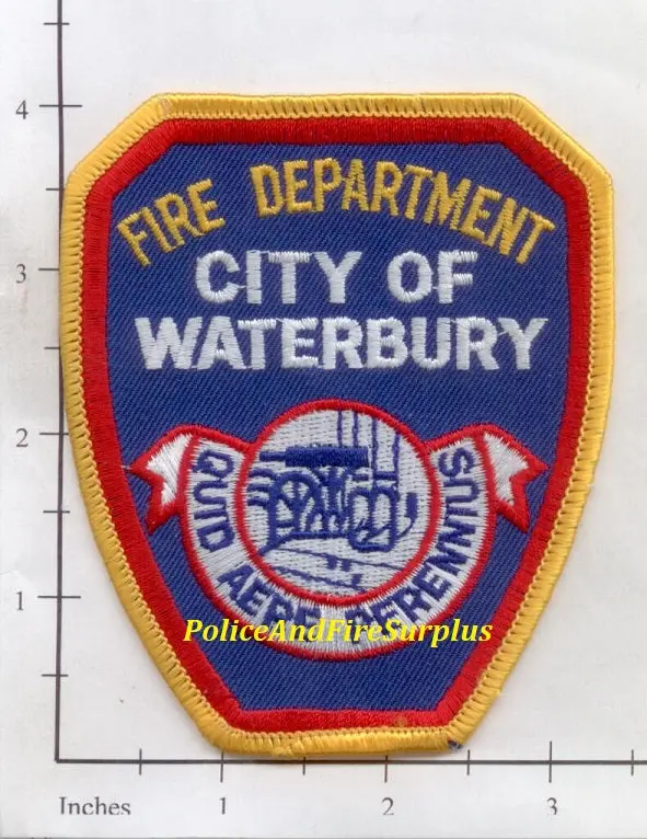 Connecticut - Waterbury Fire Dept Patch 1
