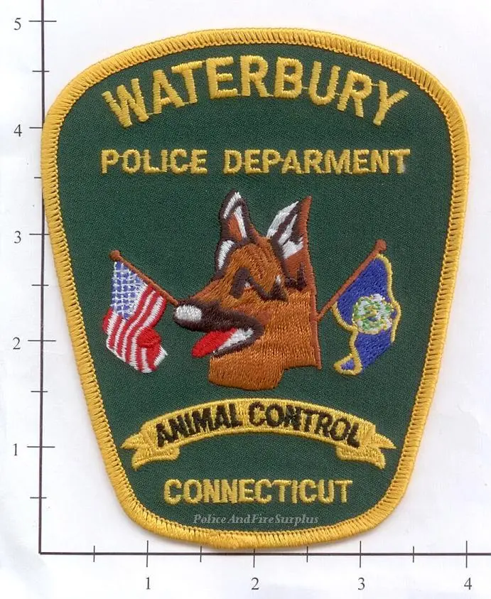 Connecticut - Waterbury Police Dept Animal Control Patch 1