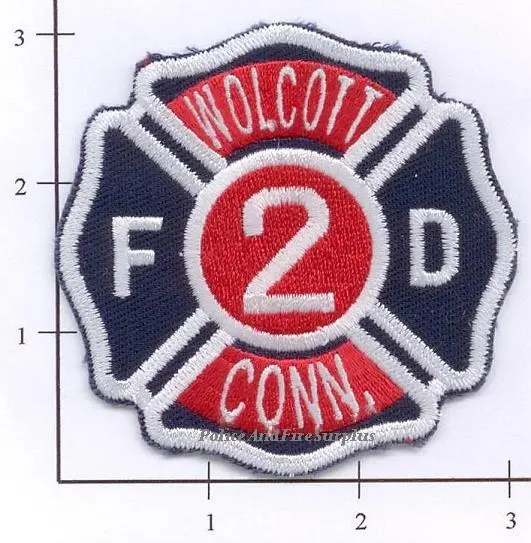 Connecticut - Wolcott 2 Fire Dept Patch 1
