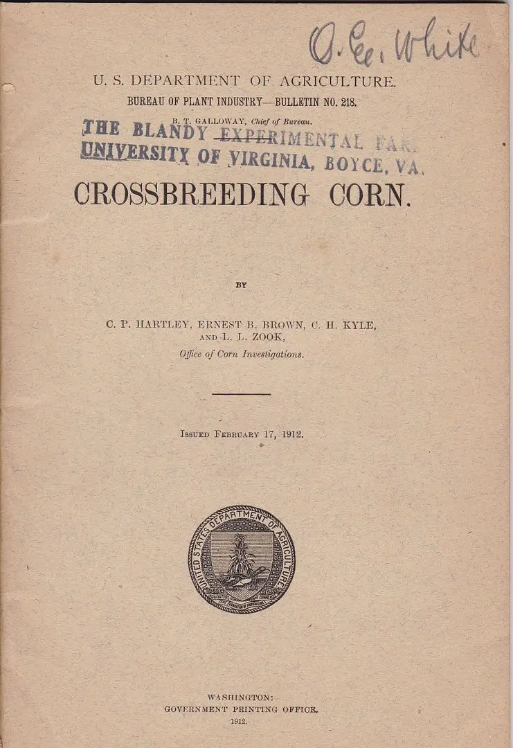 Crossbreeding Corn 1