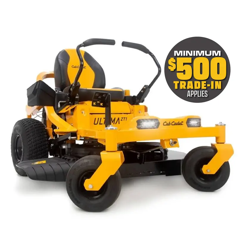 Cub Cadet Ultima Zt1 42 Zero Turn Mower - 42" Fabdeck, 21.5Hp Kawasaki Engine, Lap Bar & Dual-Hydro Gear! 1