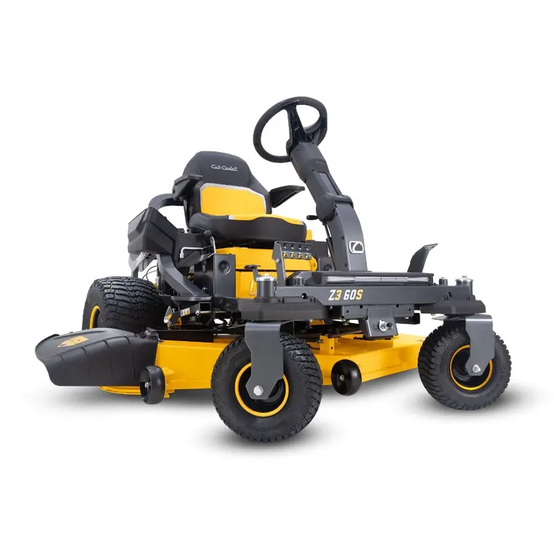 Cub Cadet Z3 60 S Zero Turn Mower - Comfort, Easy Adjustments, And Aggressive Tires Ideal For Challenging Terrain And Professional-Quality Mowing. 1
