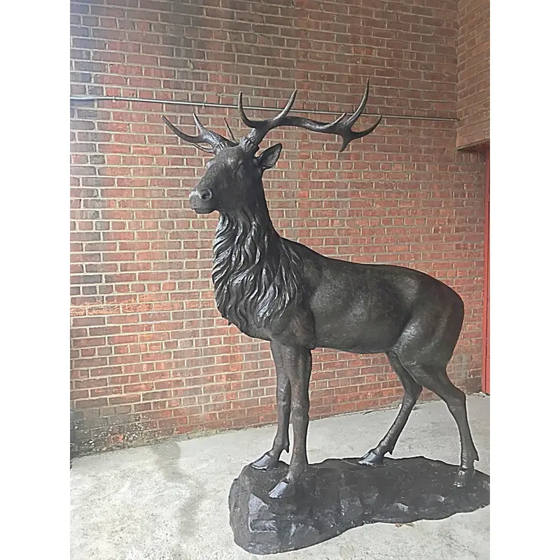Custom Bronze Elk Statue 1