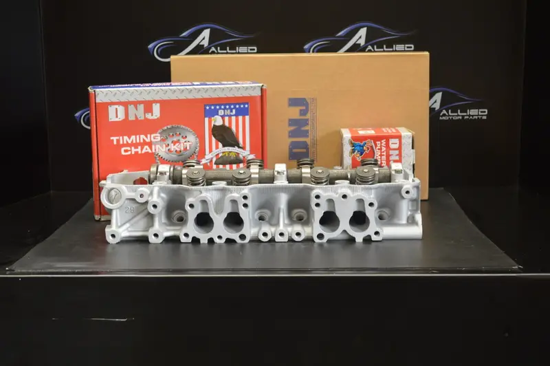 Cylinder Head Toyota Pickup 4 Runner 2.4L- 22Rec 85-95 With Head Gasket Set, Timing Chain Kit And Water Pump 1