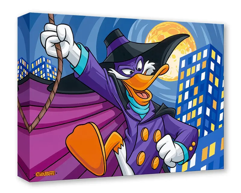 Darkwing On The Case - Treasure On Canvas 1