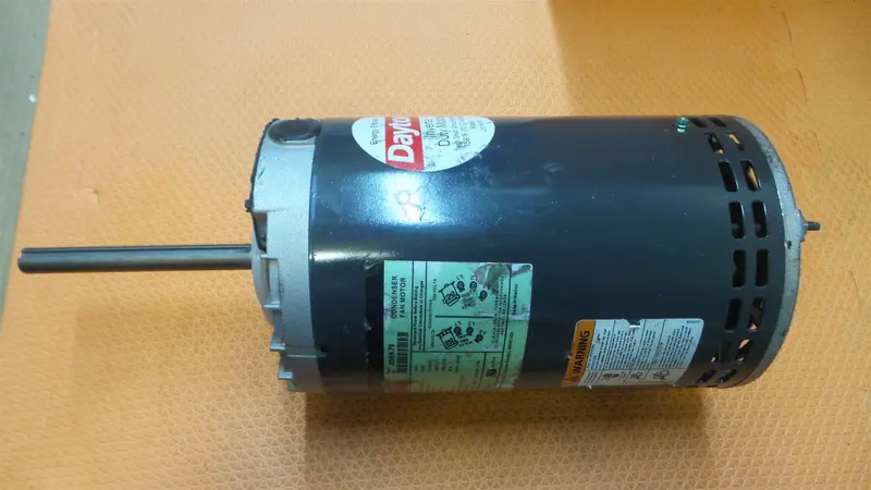 Dayton 20Rk79 Condenser Fan Motor 1Hp 850 Rpm 230 460V 3Ph 56Yz Ac 1Hp 1