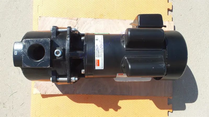 Dayton 5Rwh0 Sprinkler Pump 2 Hp Self-Priming 120V 240V Lawn Watering 1