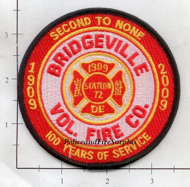 Delaware - Bridgeville Volunteer Fire Dept Patch V1 1