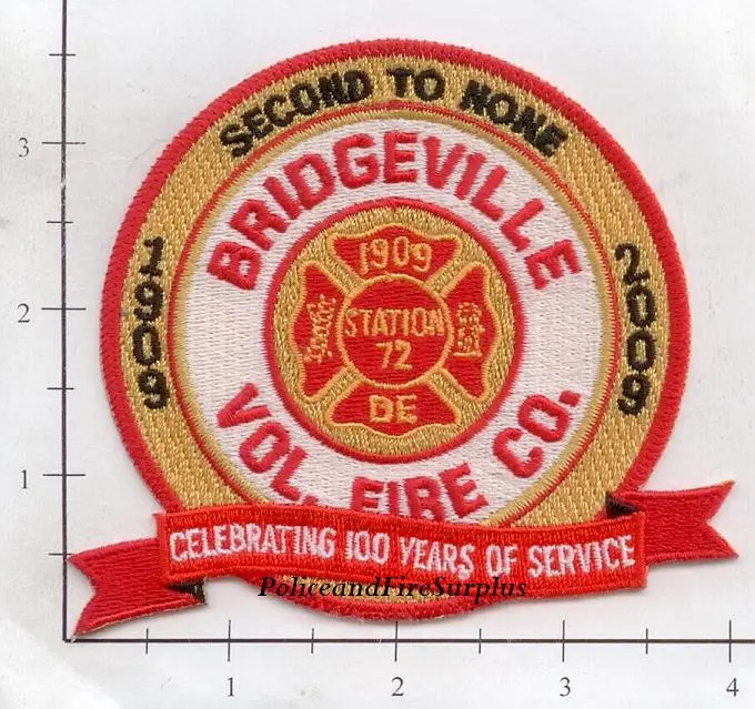 Delaware - Bridgeville Volunteer Fire Dept Patch V2 1