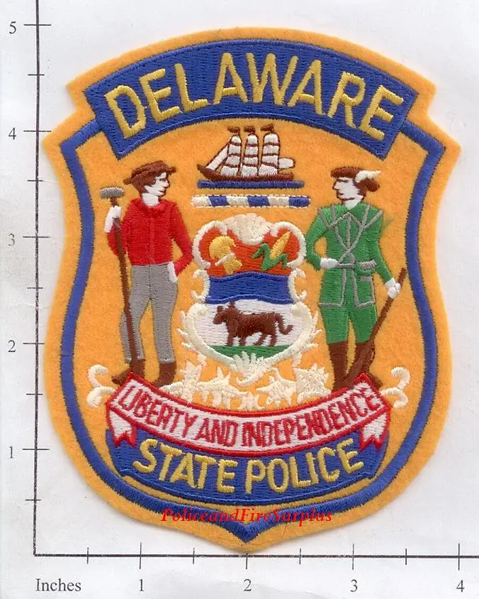 Delaware - Delaware State Police Dept Patch 1