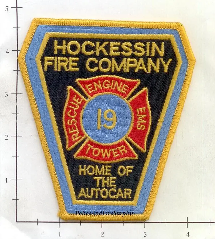Delaware - Hockessin Fire Company 19 Patch 1