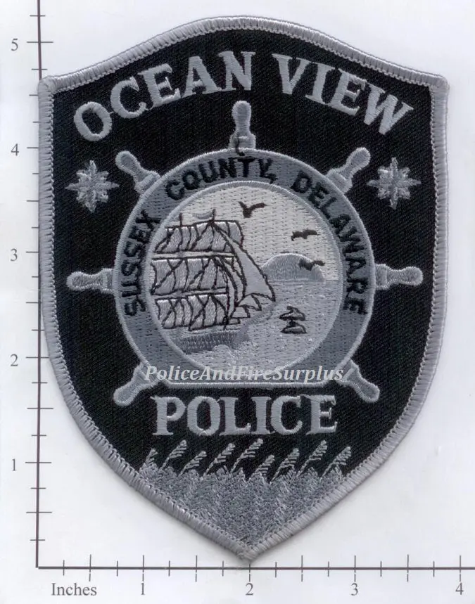 Delaware - Oceanview Police Dept Patch 1