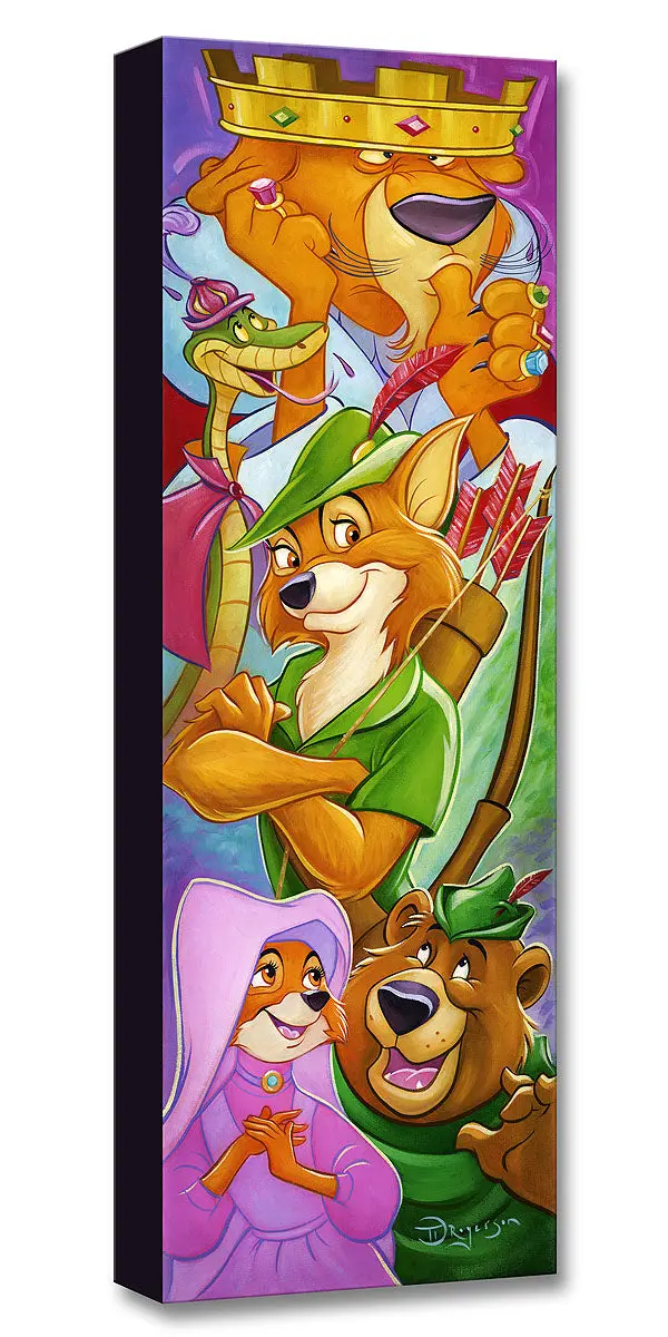 Denizens Of Nottingham - Tim Rogerson – Treasures On Canvas 1