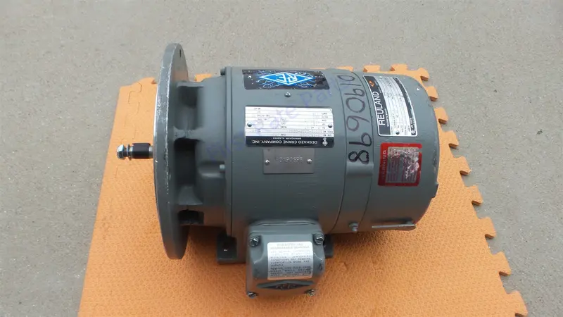 Deshazo Crane 0007E-Xaab-0002 Brake Motor Reuland Overhead 460V 3Ph 1