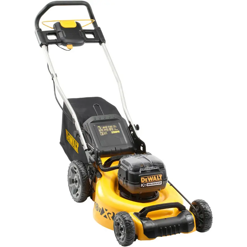 Dewalt 18V Xr 19In Lawn Mower (Skin Only) - 510Mm Cut, 36V Power, 55L Collector, Mulching, Bagging, 800M² Coverage 1