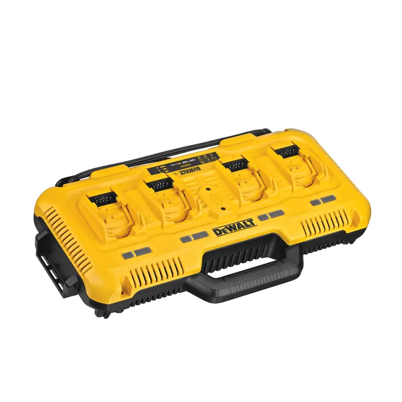 Dewalt 18V Xr 4-Port 8A Charger - Multi-Voltage Charger, Fast-Charging 4X Dewalt Xr Batteries Simultaneously 1
