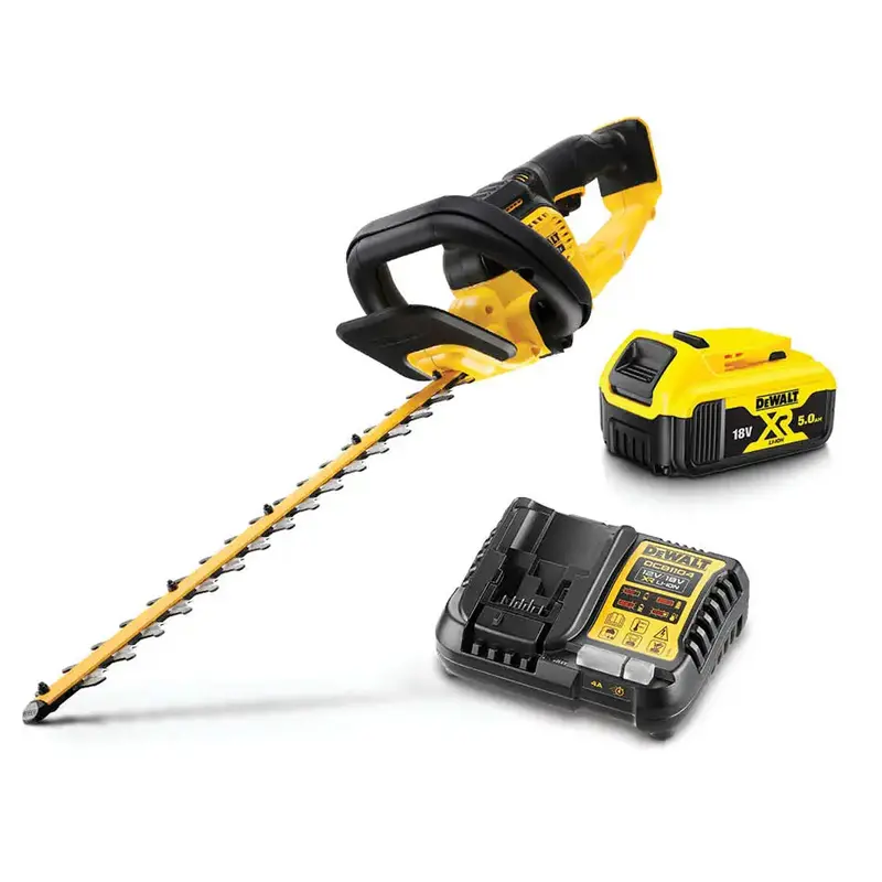 Dewalt 18V Xr 5Ah Hedge Trimmer Kit - 18V 5Ah Hedge Trimmer Kit With Battery & Charger - Valued At $545! 1