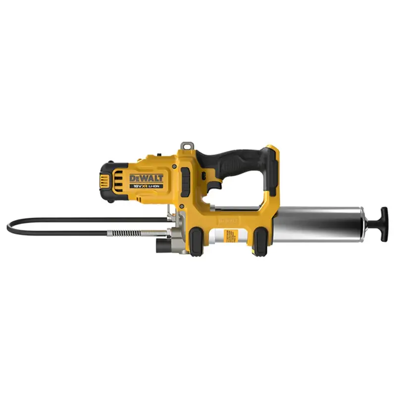 Dewalt 18V Xr Grease Gun - 10,000 Psi, 2-Speed, Ergonomic Grip, 1.2M Long Hose, Variable Speed Trigger 1