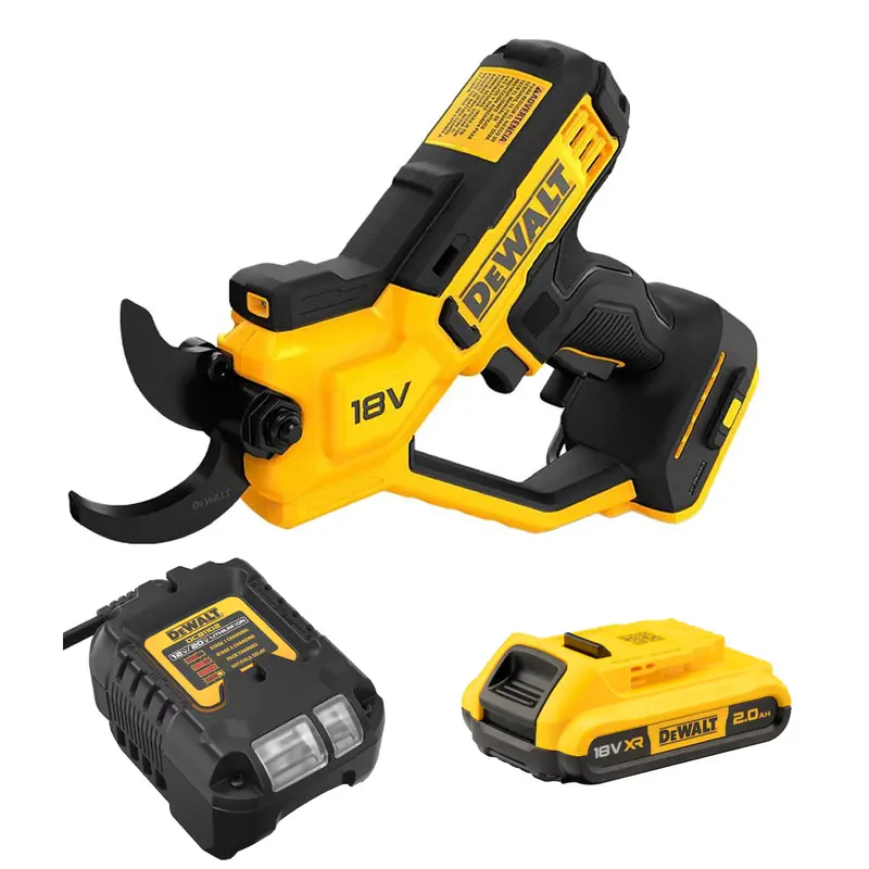 Dewalt Dcmpp568d1-Xe 18V Xr Power Pruner Shears Combo Kit - With 18V 2Ah Battery & 12/18V Charger 1