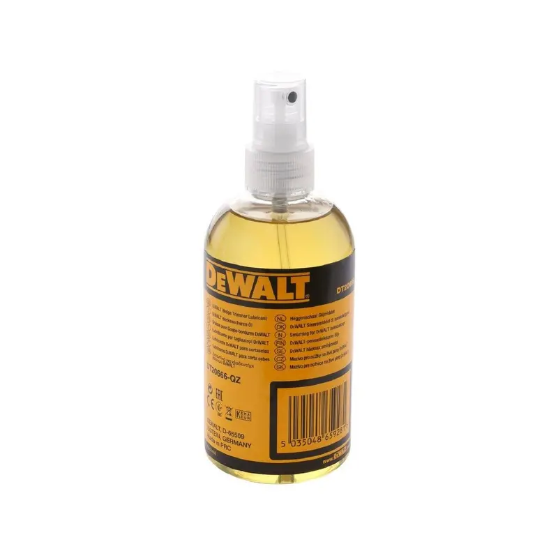 Dewalt Trimmer Blade Lubricant - Special 0.3L Lubricant & Cleaner For Optimal Performance And Durability 1