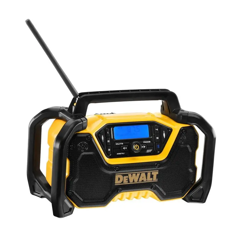 Dewalt Xr Compact Bluetooth Radio - Compact, Tough Jobsite Radio - With Bluetooth And Aux Support! 1