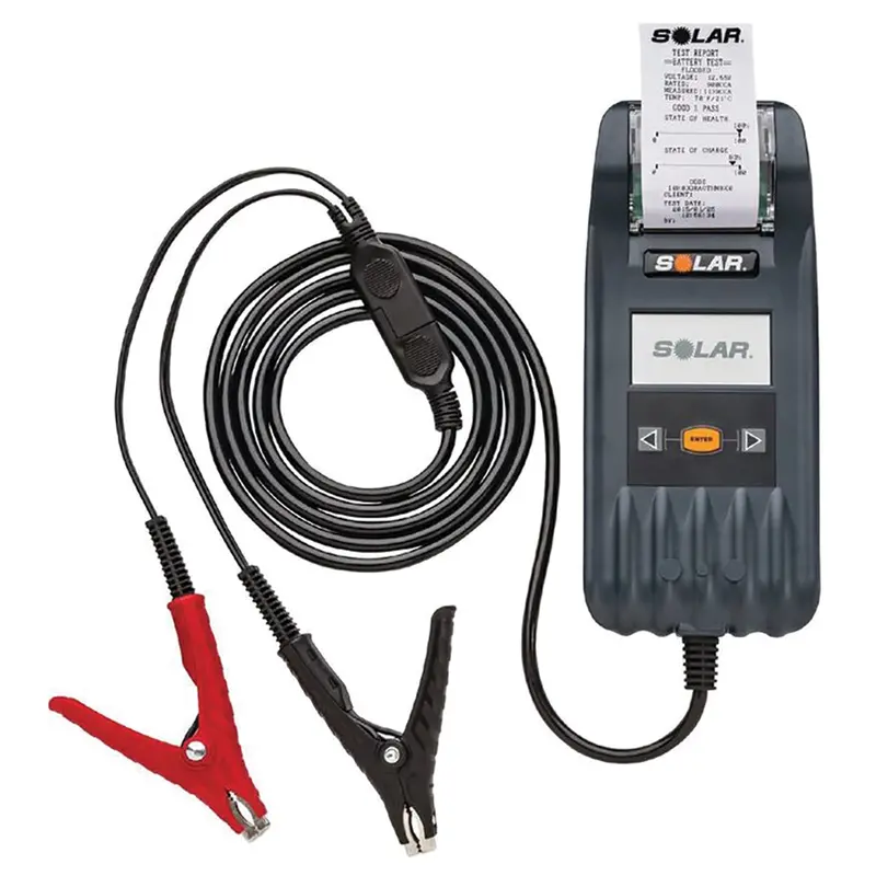 Digital Battery & System Tester With Intergrated Printer     Solar- Ba327 1
