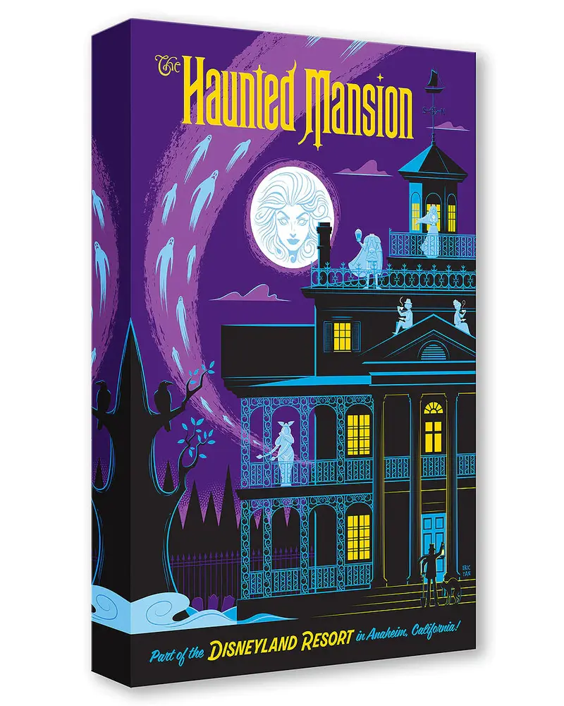 Disneyland's Haunted Mansion - Eric Tan - Treasures On Canvas 1
